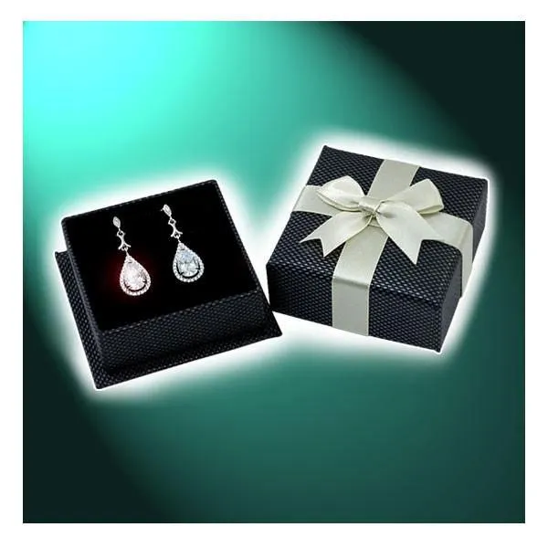 1 Carat Pear Cut Simulated Diamond Blue Topaz 925 Sterling Silver Stud Earrings