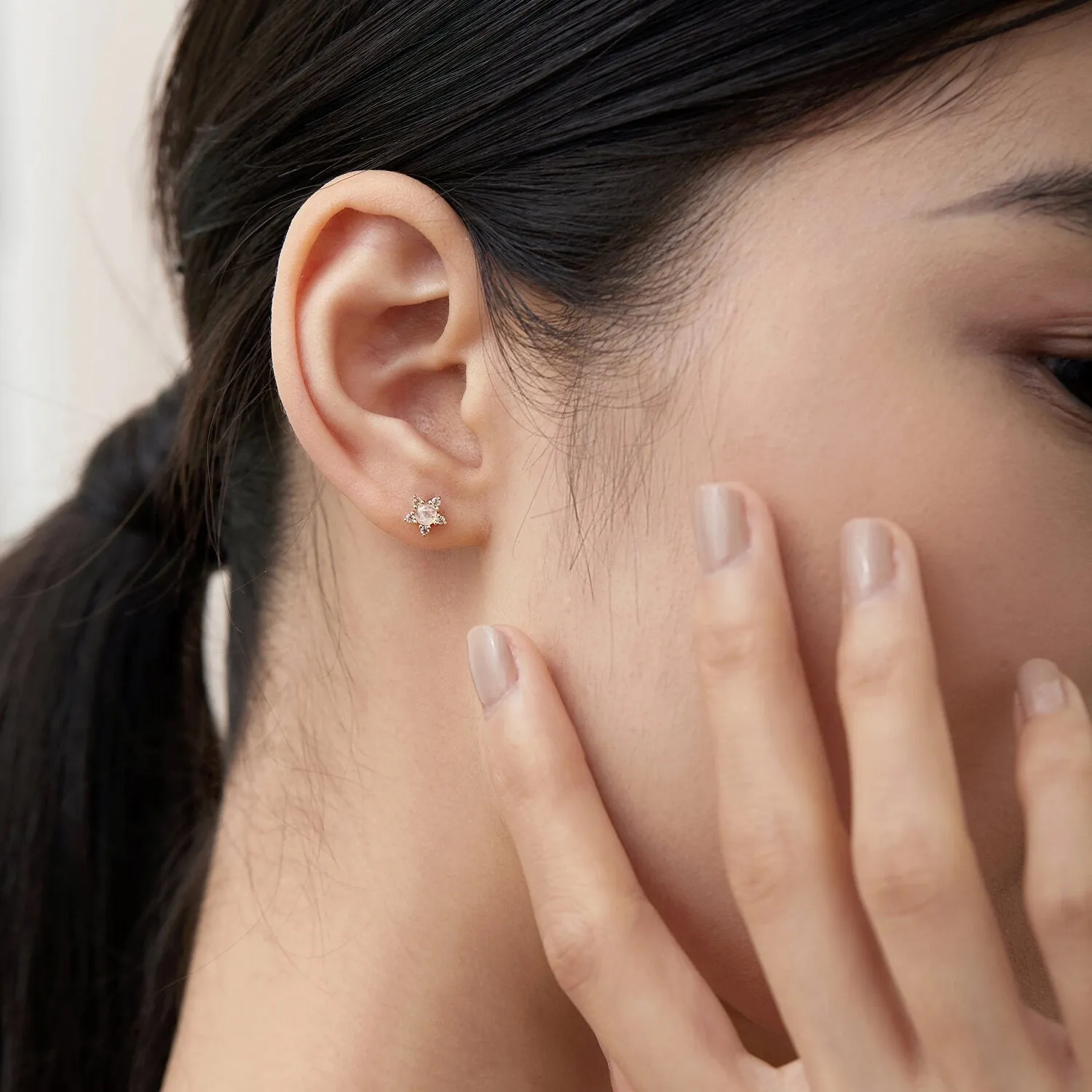 14k Gold Estelle Studs