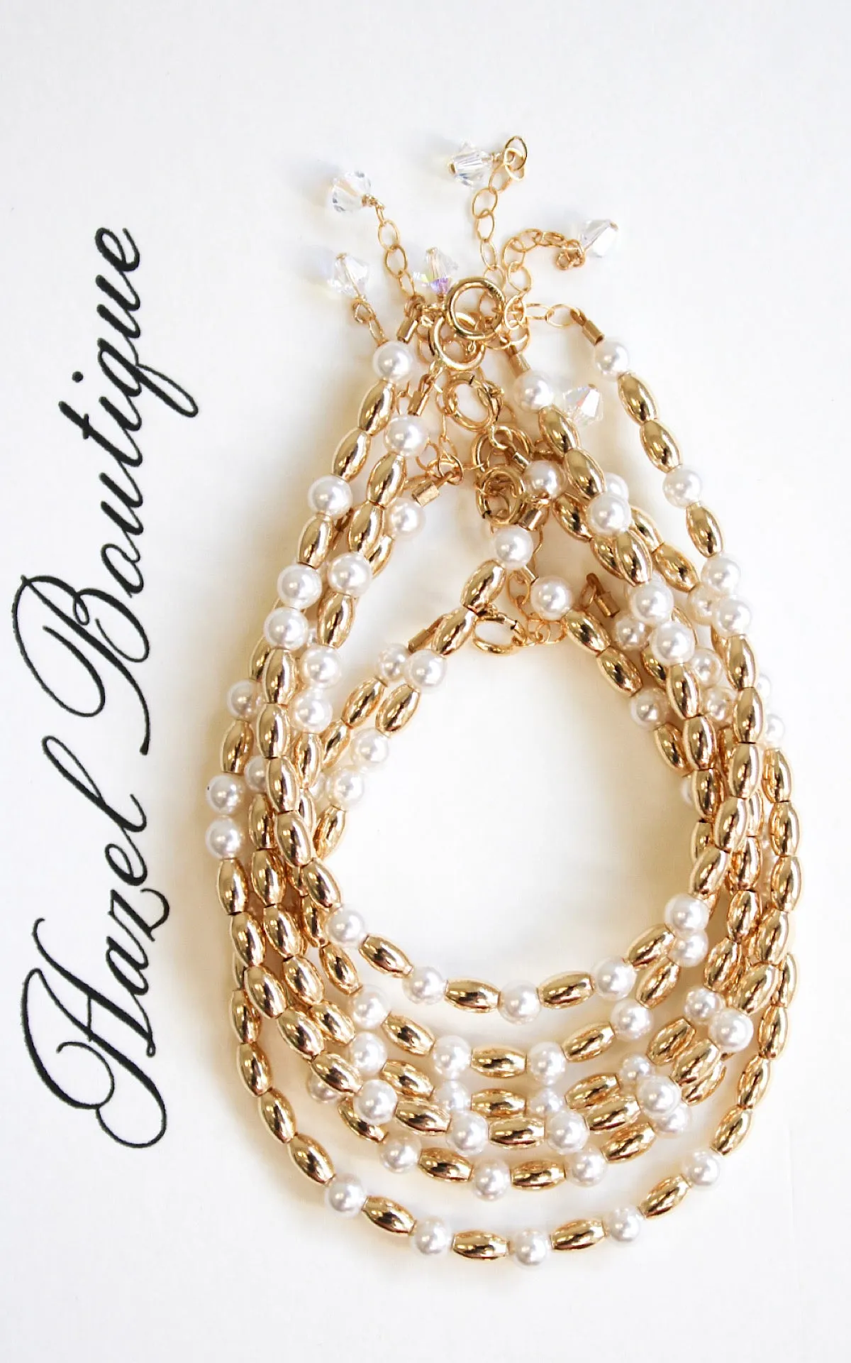 14k Gold Oval Emma Bracelet