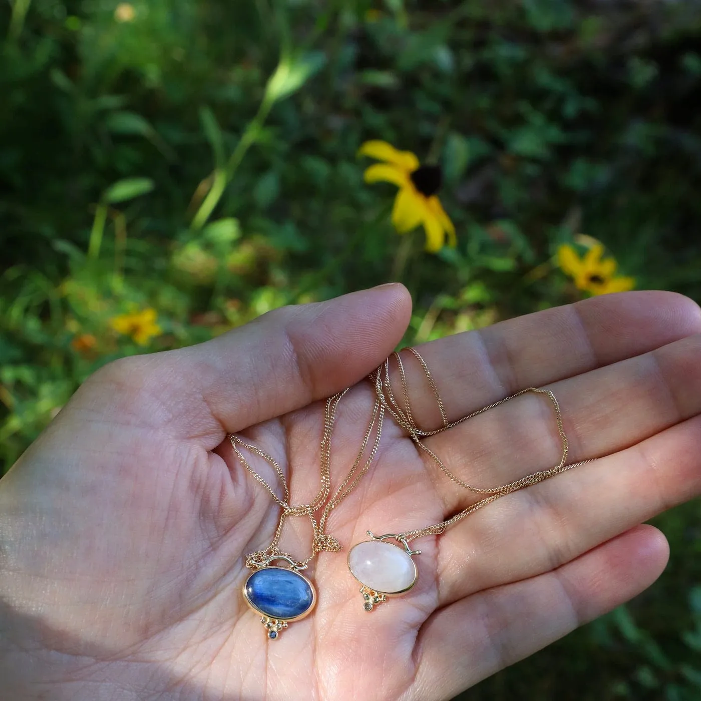 14k Kyanite Nile Necklace