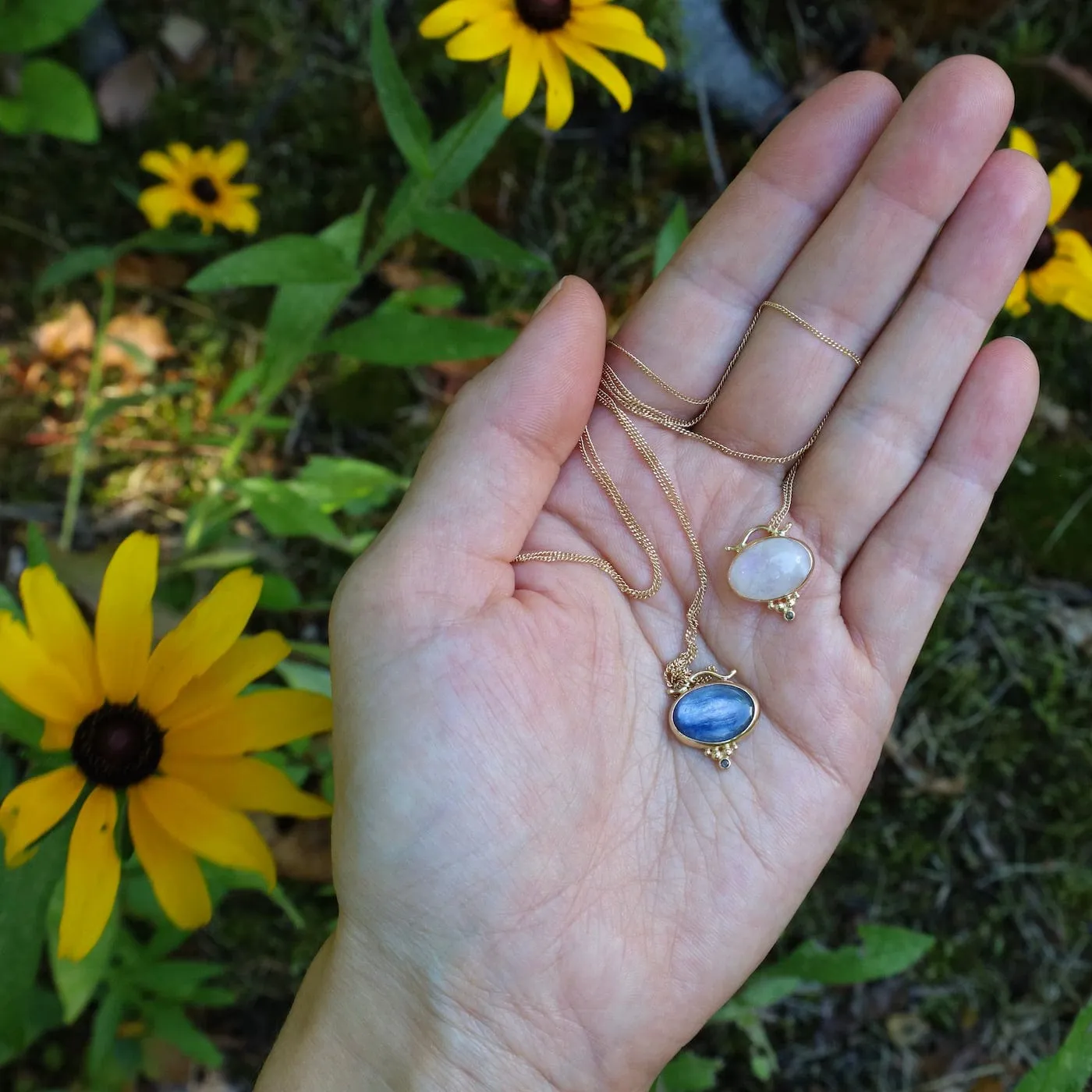 14k Kyanite Nile Necklace