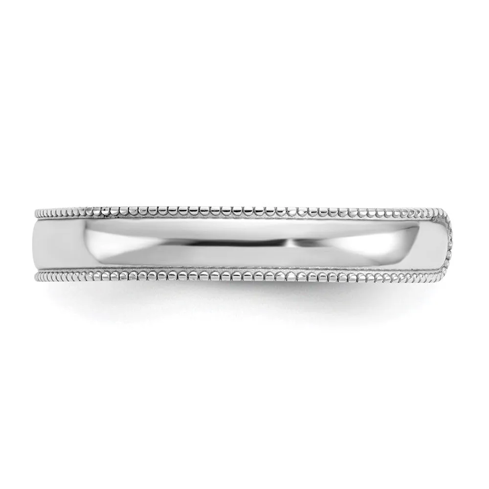 14KT White Gold 3MM Toe Ring