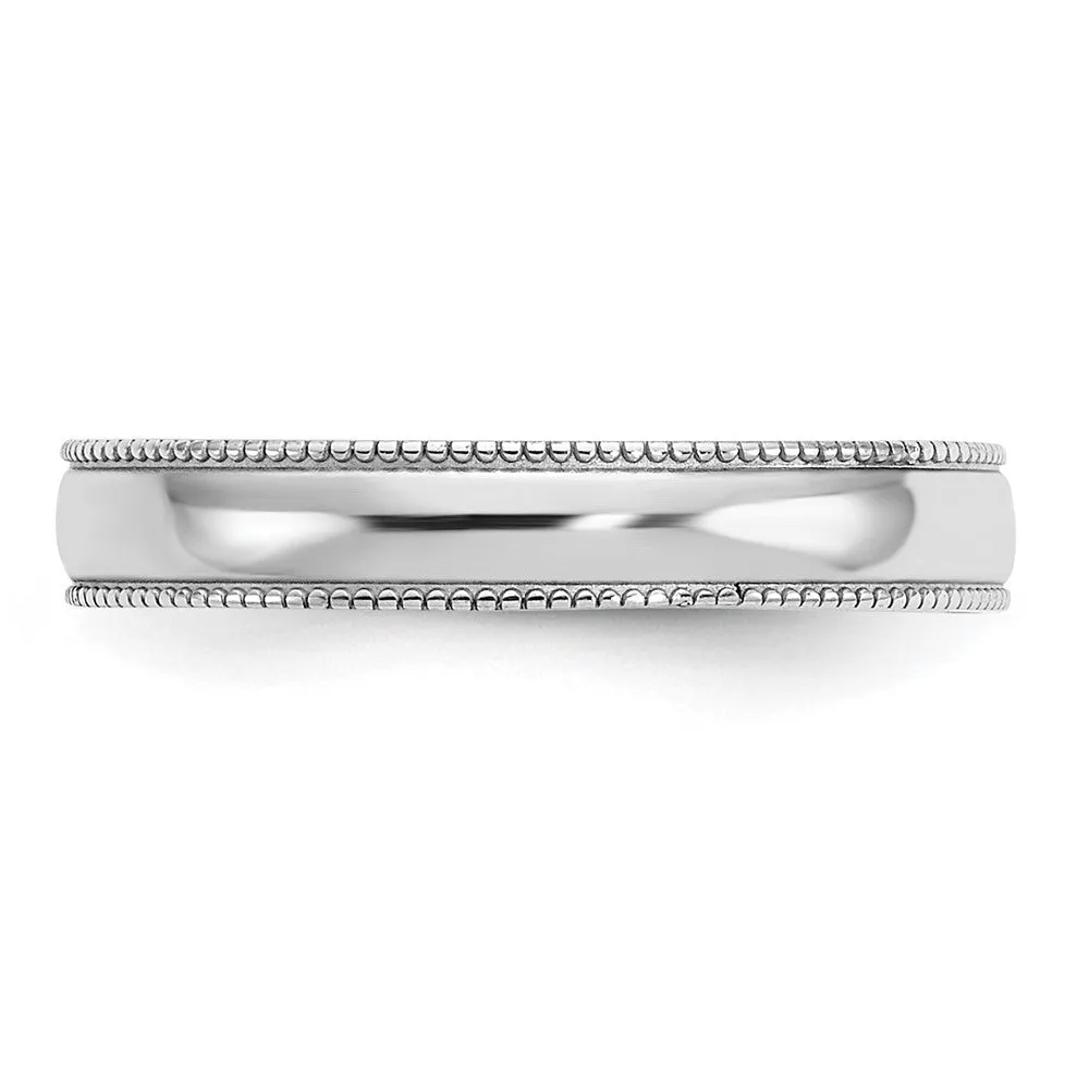 14KT White Gold 3MM Toe Ring