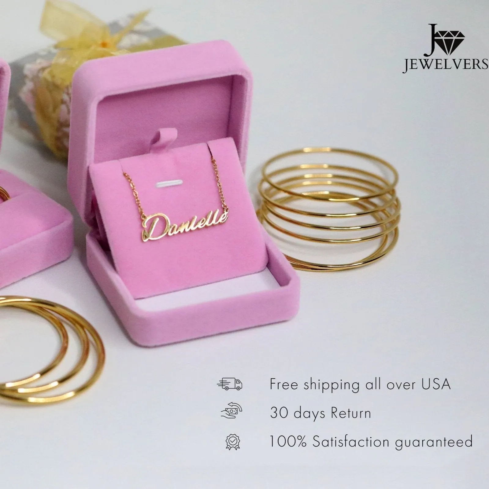 18K Gold-Filled Leaf Cuff Bangle Bracelet