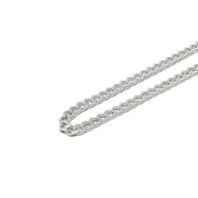 24 Inch Diamond Cut Stainless Steel Chain