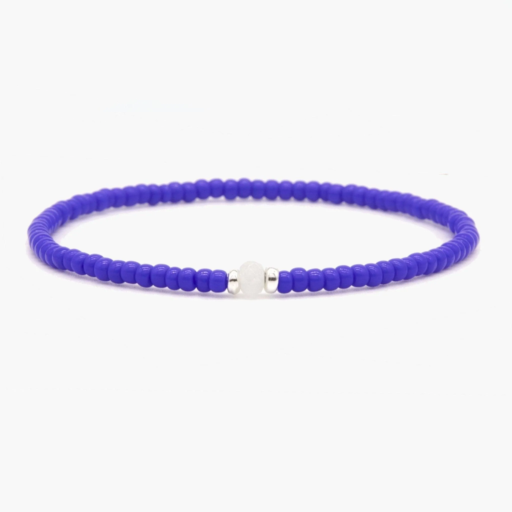 2mm Beads Dandy Bracelet (Blue)