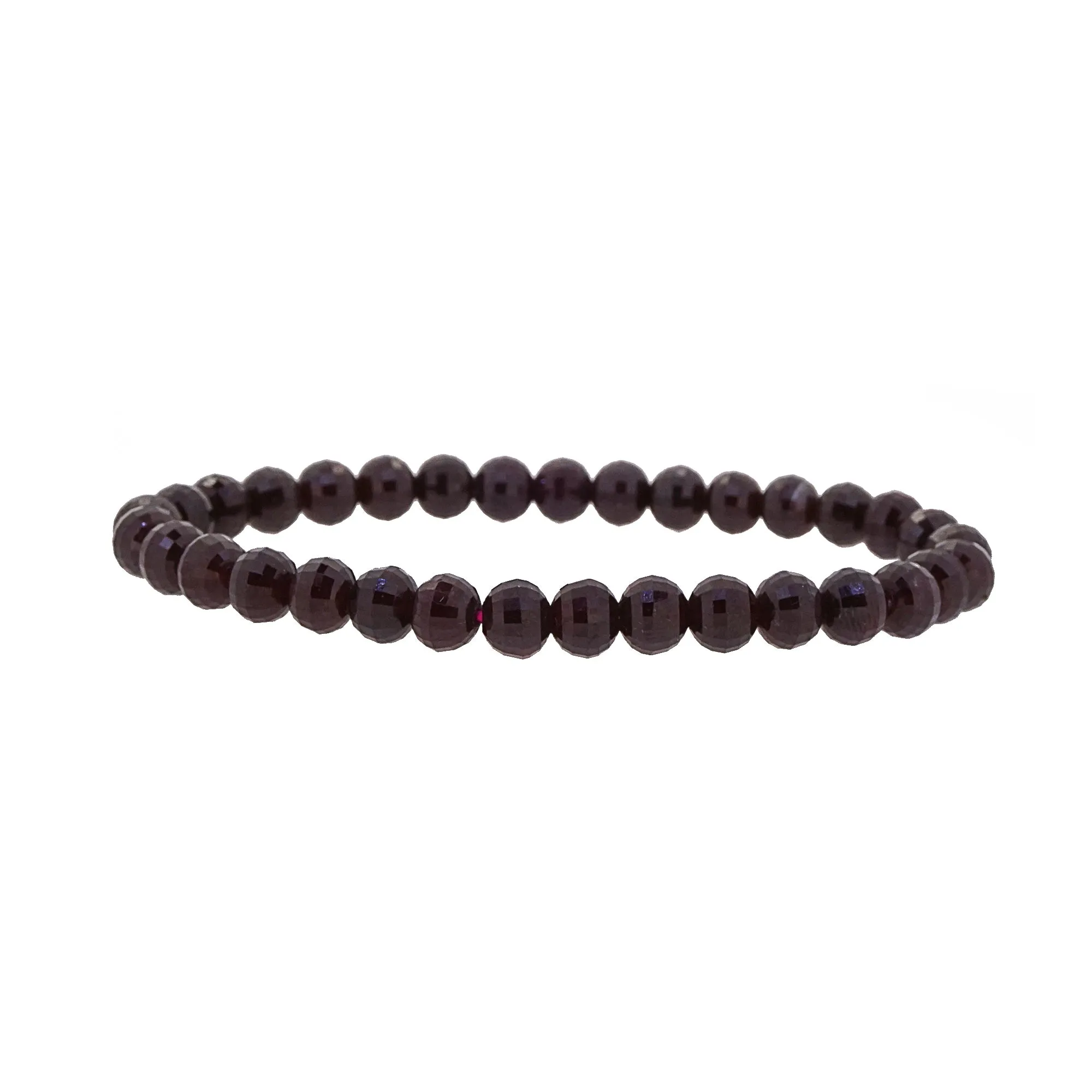 A-Grade Rhodolite Garnet Faceted 6mm