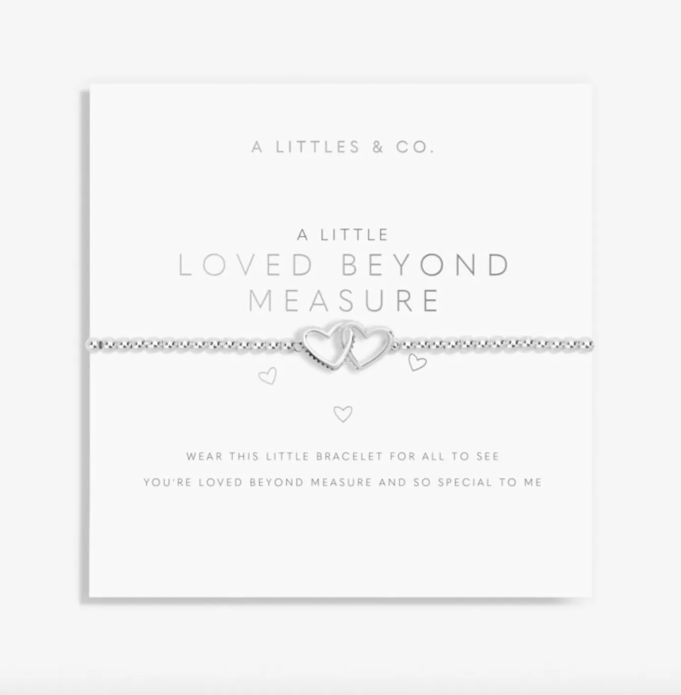 A Little "Loved Beyond Measure" Bracelet