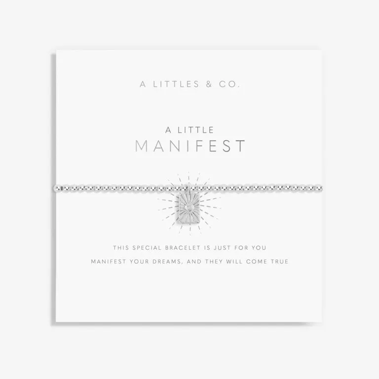 A Little "Manifest" Bracelet