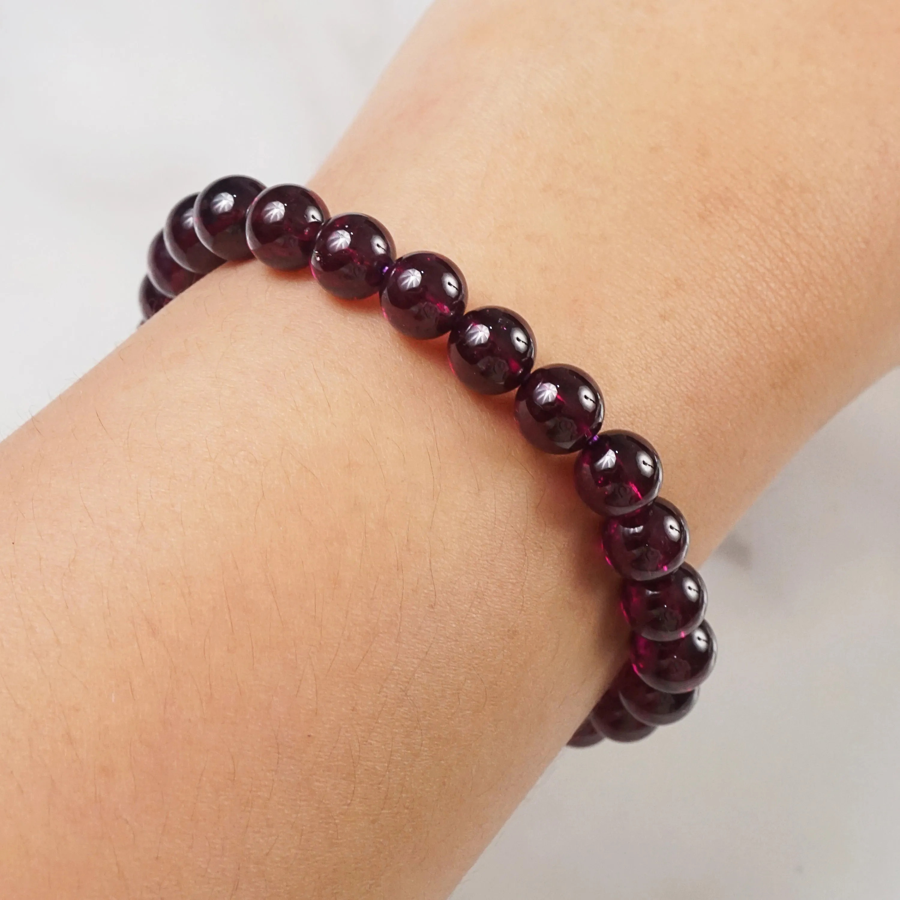 AA-Grade Purple Pyrope-Almandine Garnet 7mm