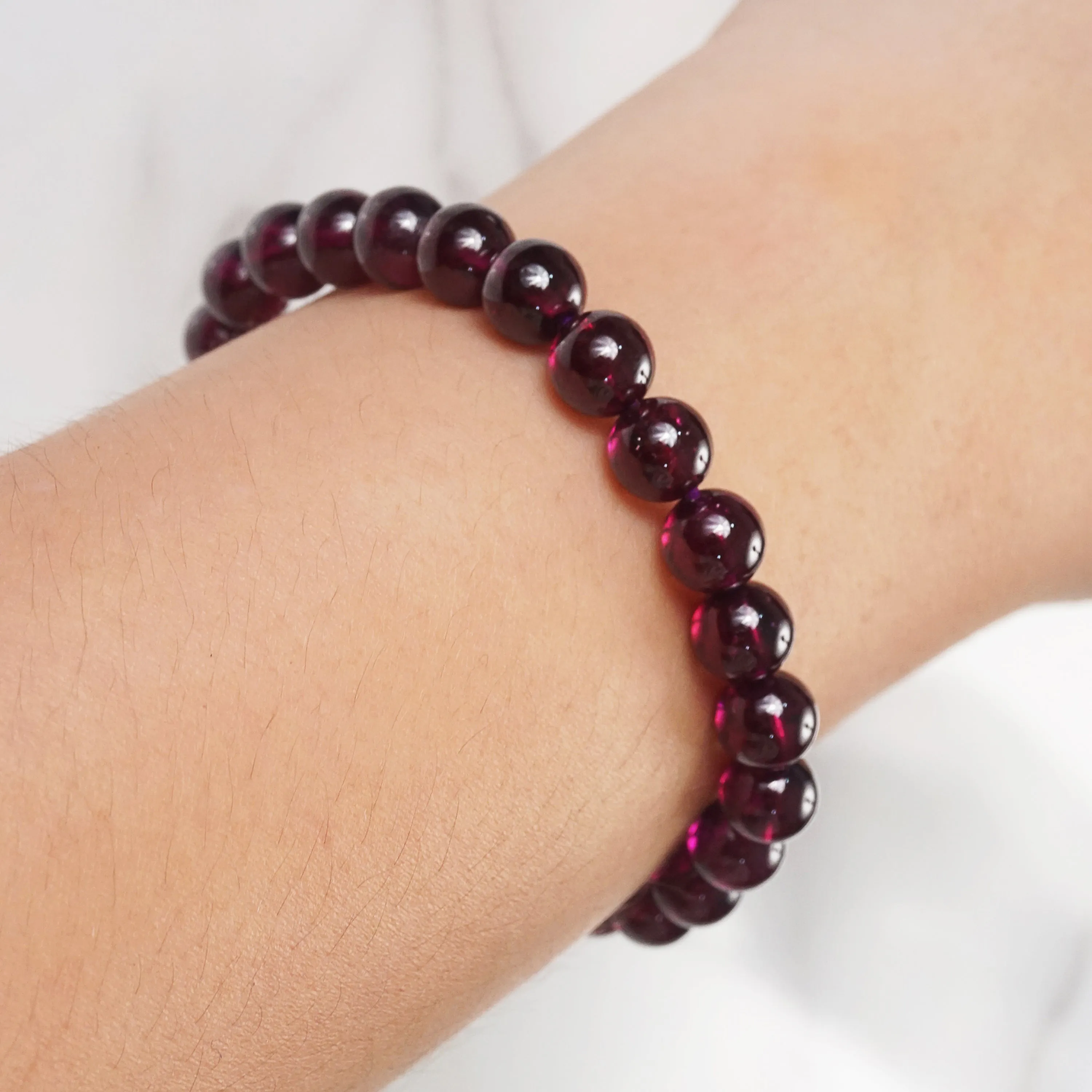 AA-Grade Purple Pyrope-Almandine Garnet 7mm