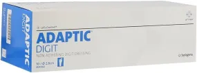 Adaptic Non Adhering Digit 2.8cm Dressing x 10, Toe Large