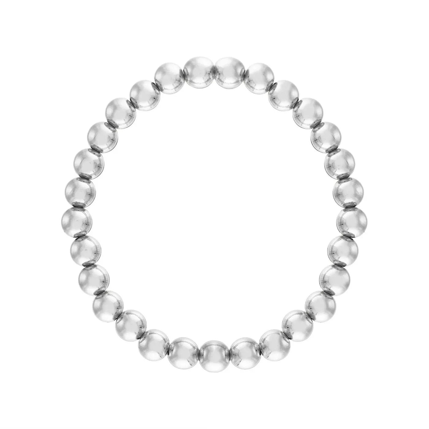 Alexa Leigh - 6mm Ball Bracelet in Sterling Silver (7.5)