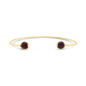 Artemis - Rhodolite Garnet - Bangle