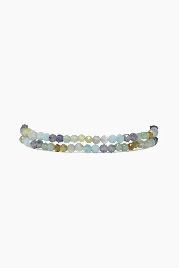 AURORA WRAP BRACELET GREEN MIX