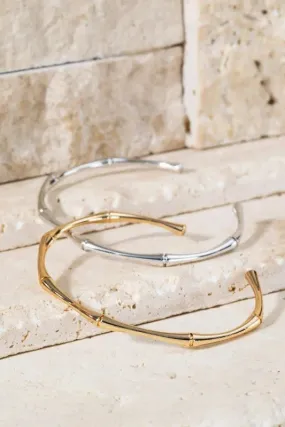 Bamboo Cuff Bracelet