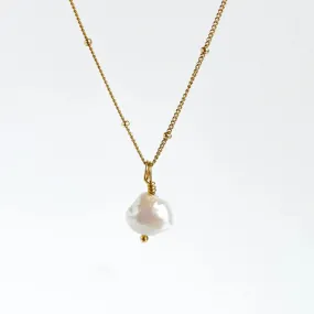 Baroque Romance Necklace - Gold Plated