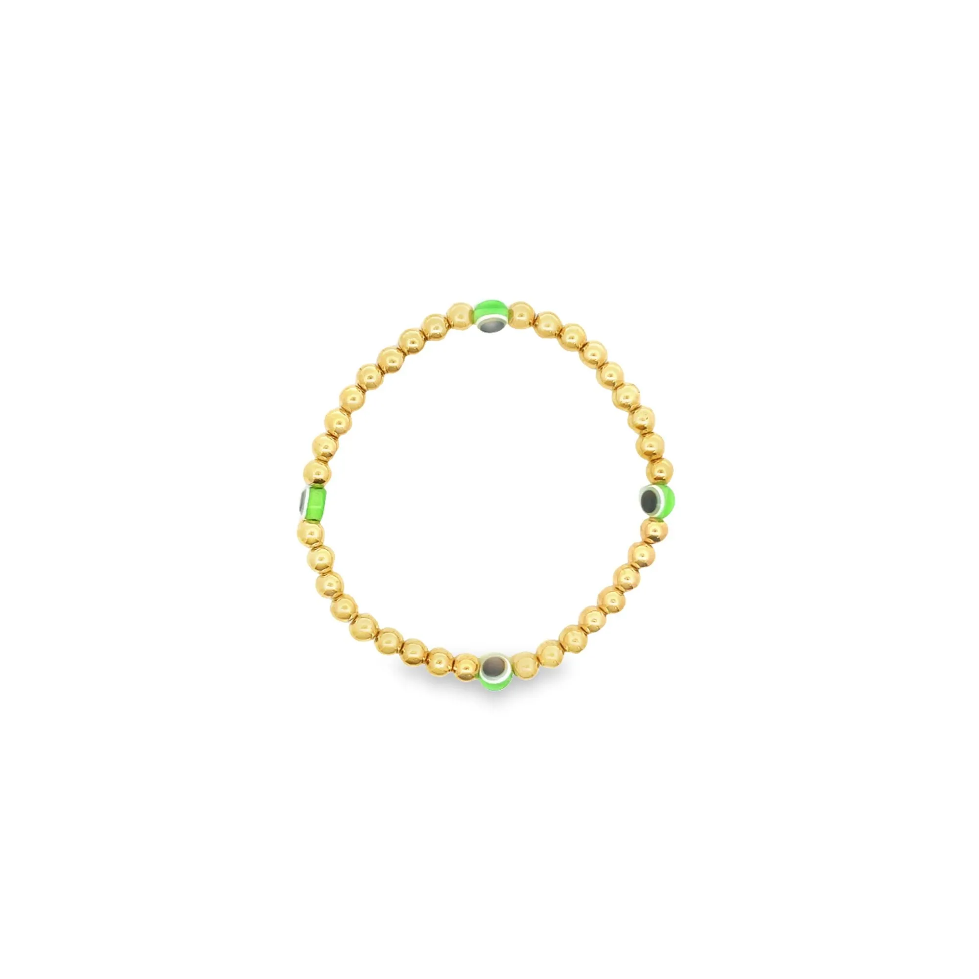 Beaded Evil Eye Bracelet (I43)