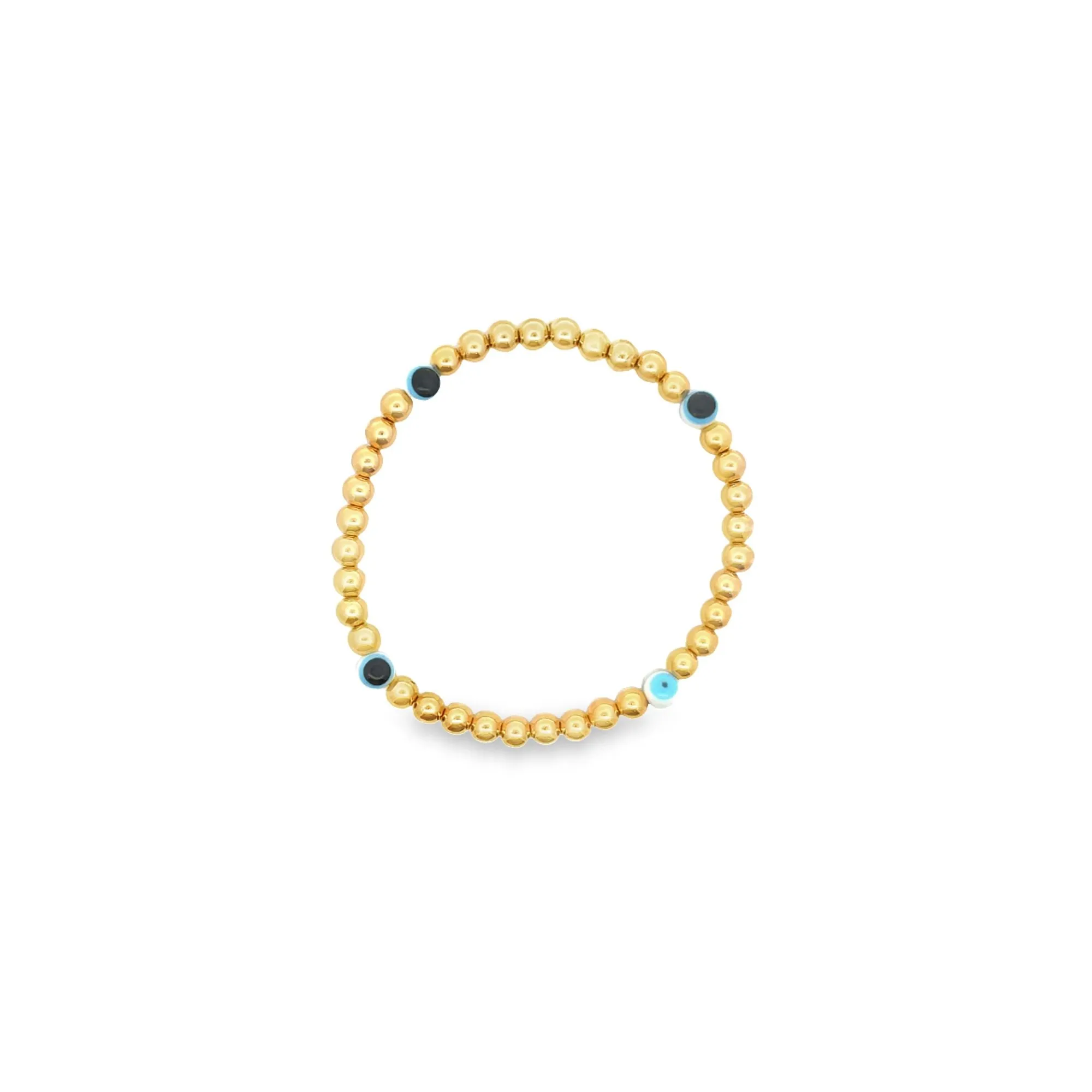 Beaded Evil Eye Bracelet (I43)