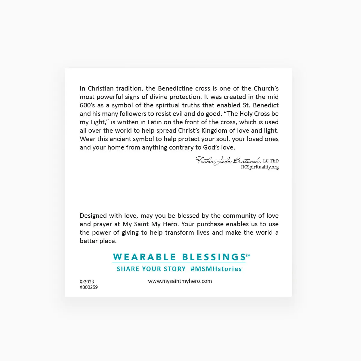 Benedictine Cuff