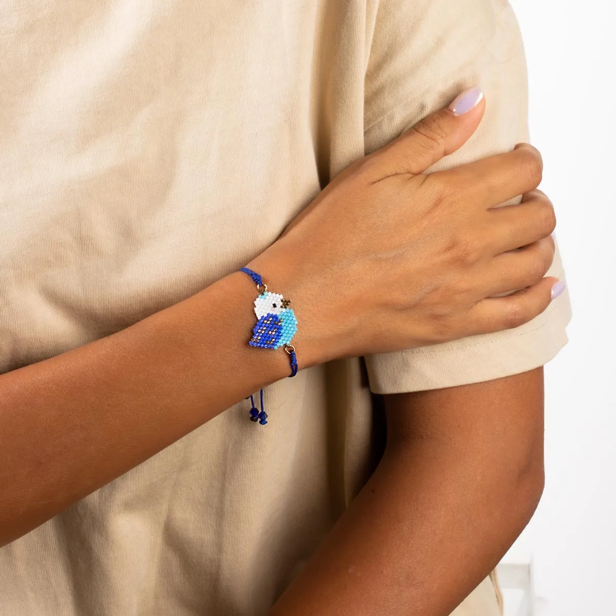 Bird Beaded Bracelet
