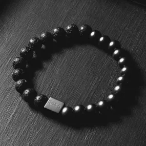 Black Collection - Lava Stone Bead Bracelet