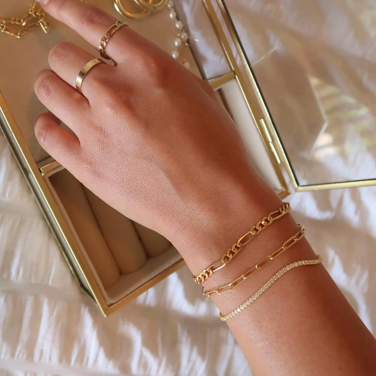 Bold Links Bracelet