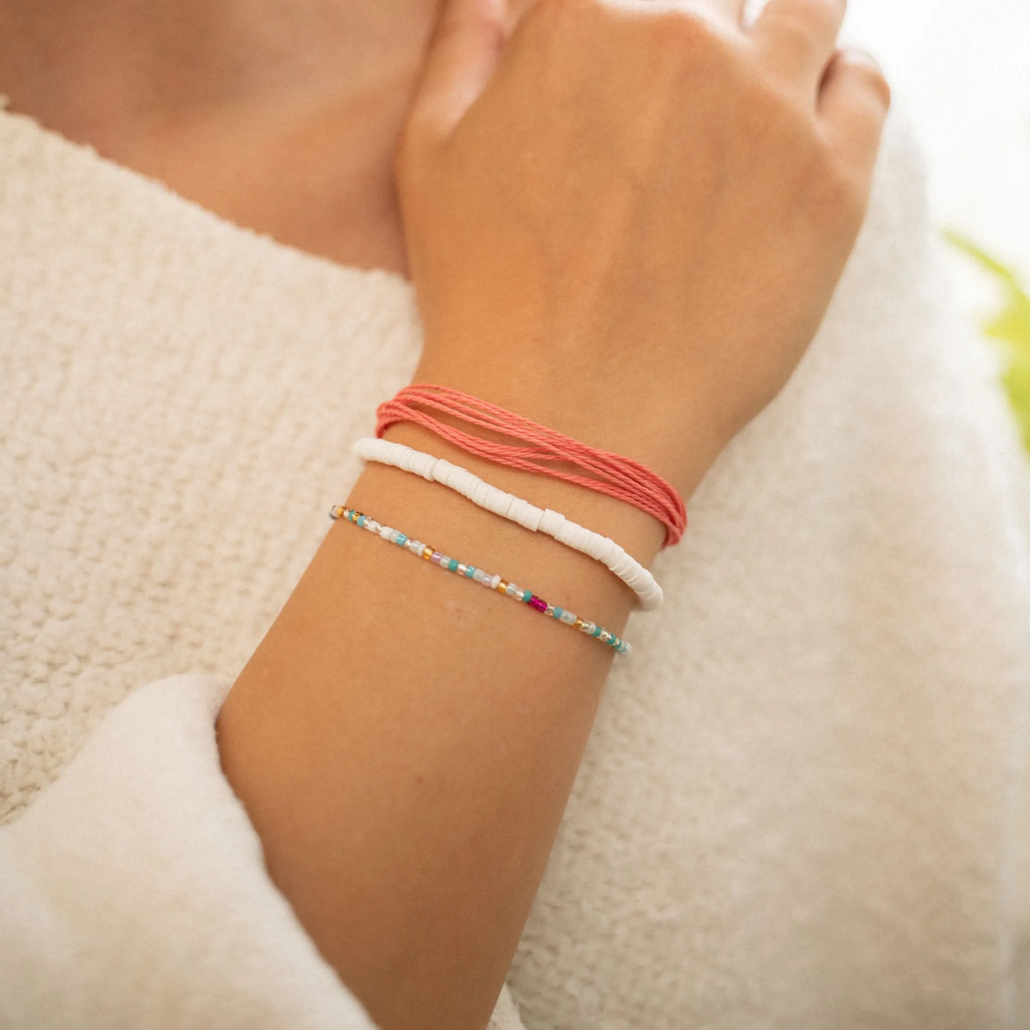 Boracay Colourful Beach Bracelet Set