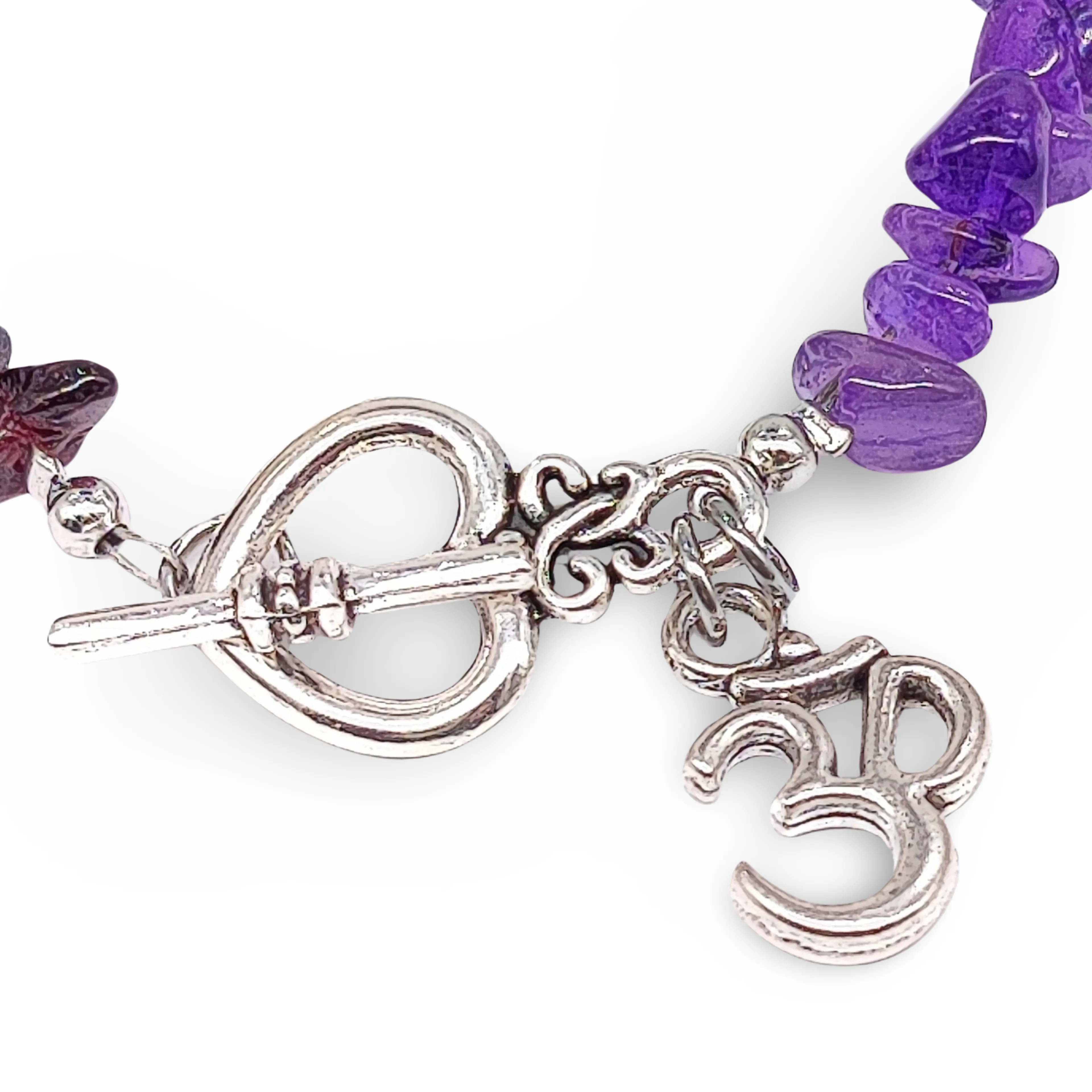 Bracelet -7 Chakras & OM -Chips