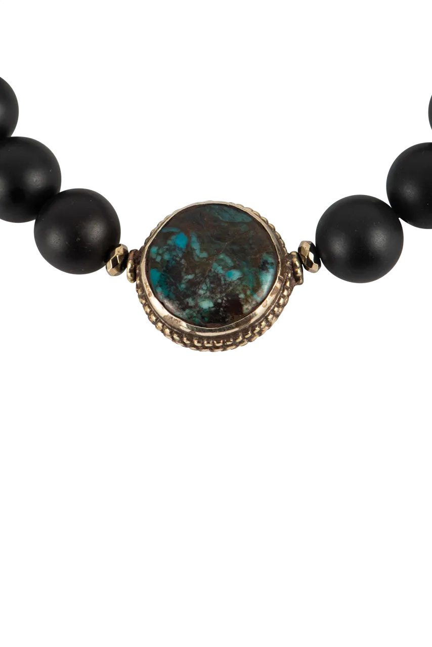 Breathe Deep Designs Onyx Stone Bracelet