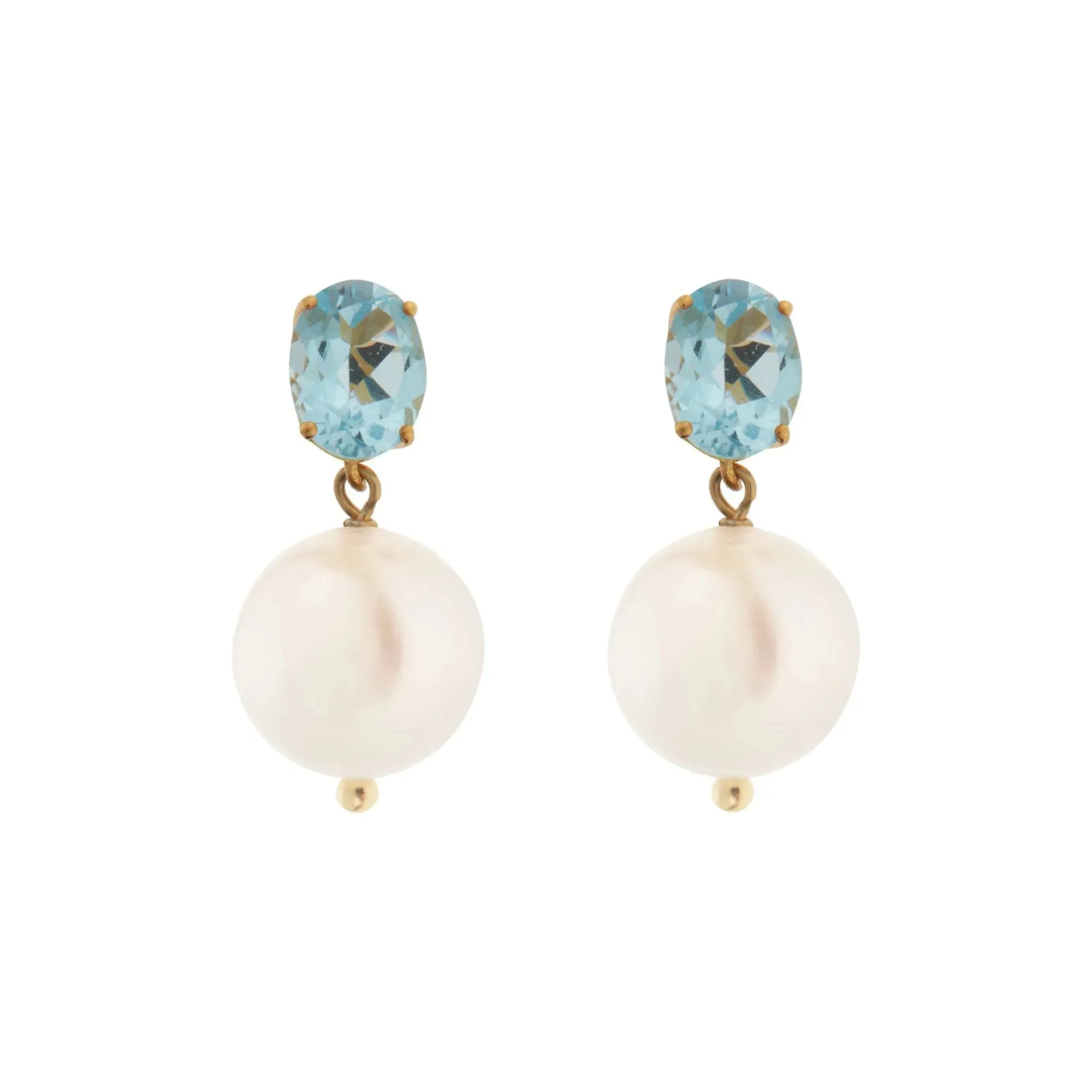 Bubble Pearl Blue Topaz