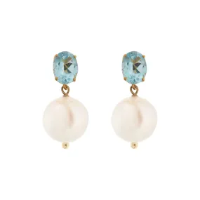 Bubble Pearl Blue Topaz