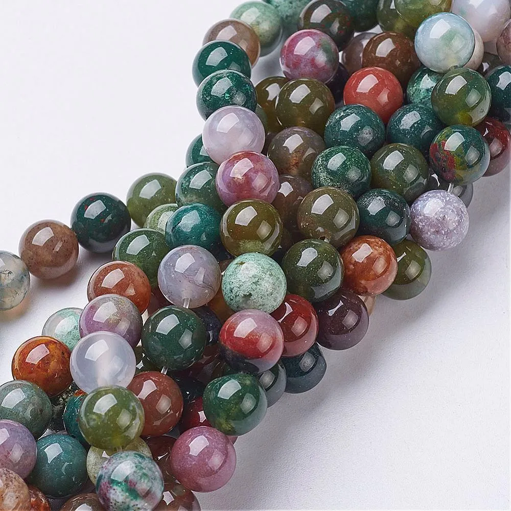 Buddha Necklace - Dzi Beads