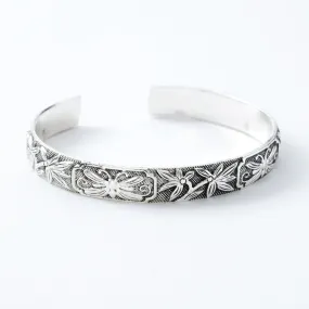 Butterfly and Floral Cuff