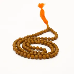 Camel ( Yellow ) agate Japa Mala 108 Beads 8 mm GA-86