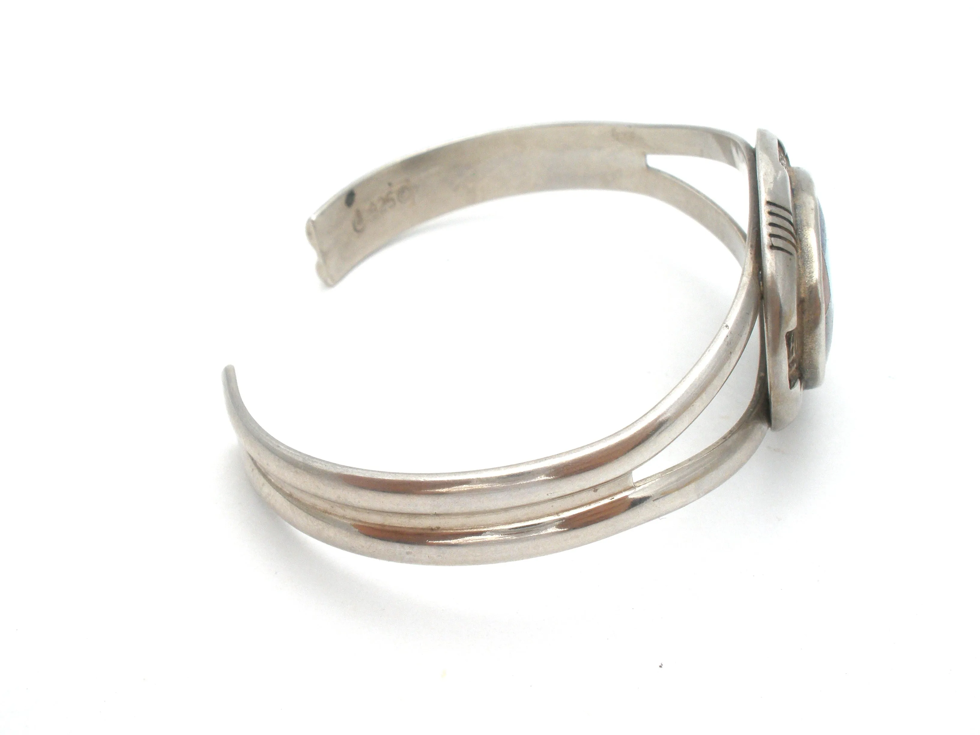 Carolyn Pollack Cuff Inlay Gemstone Bracelet