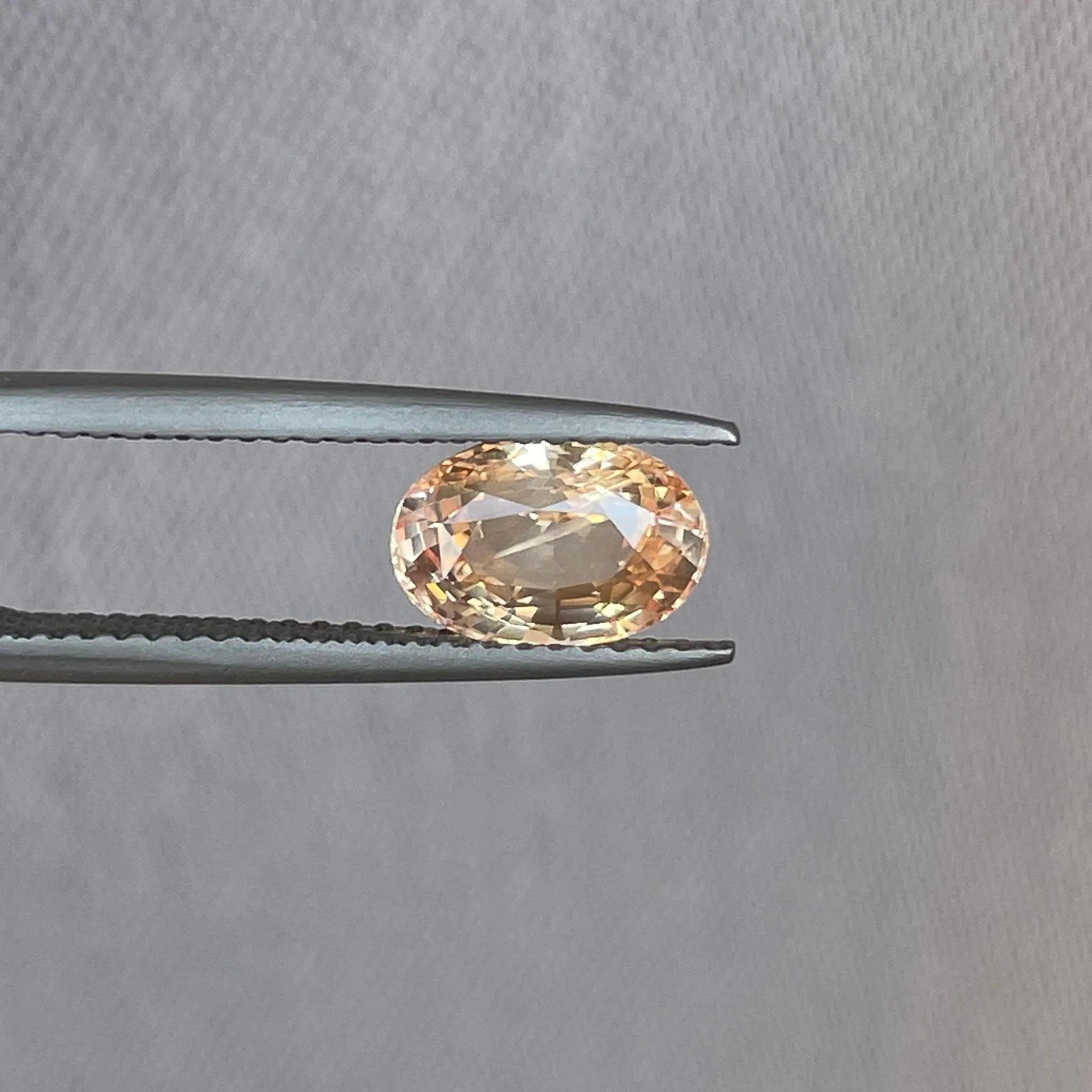 champagne sapphire stone 2.10 crt a precious gem oval champagne sapphire engagement ring, sapphire anniversary ring white gold, wedding ring and anniversary ring fiance ring, october birthstone jewelry