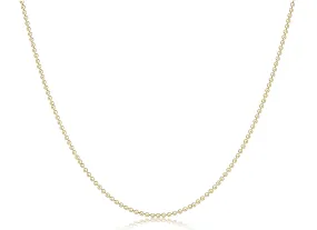 Choker Classic Beaded Chain - Gold