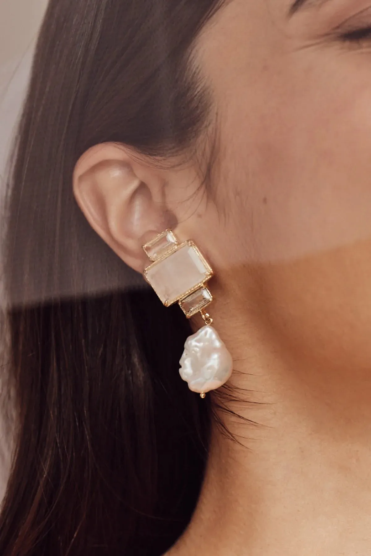 Christie Nicolaides Bambina Earrings - White