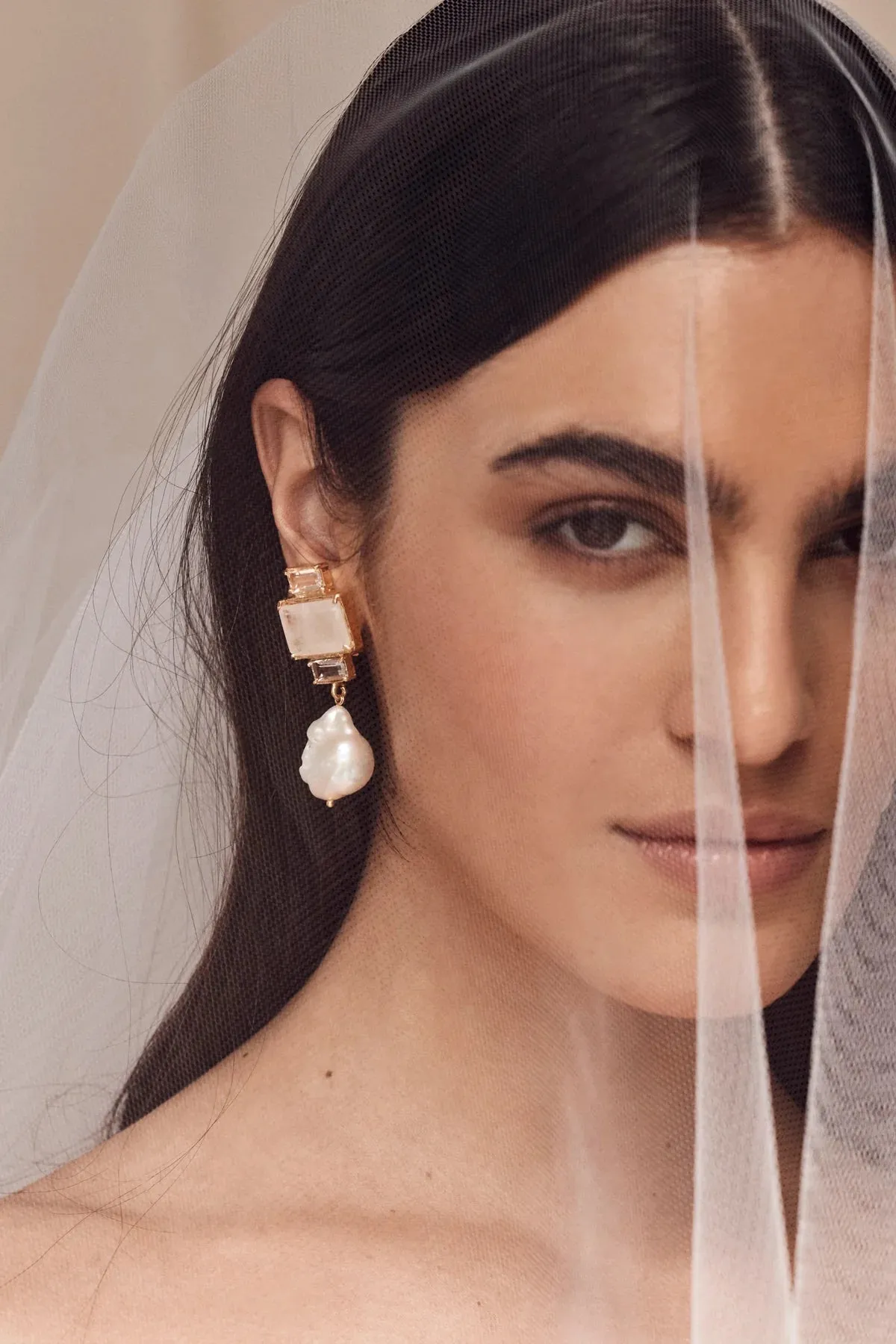 Christie Nicolaides Bambina Earrings - White