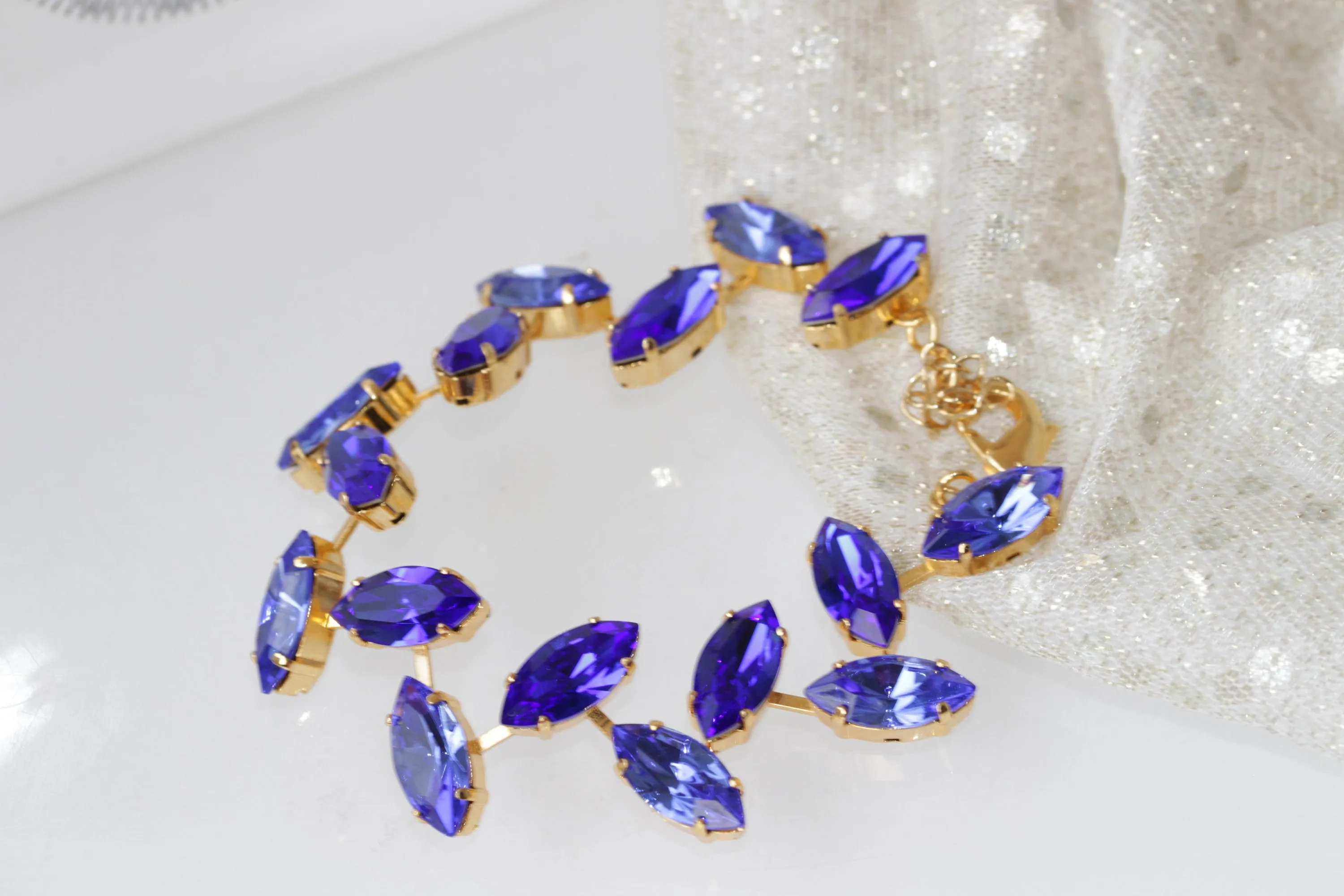 COBALT SAPPHIRE BRACELET