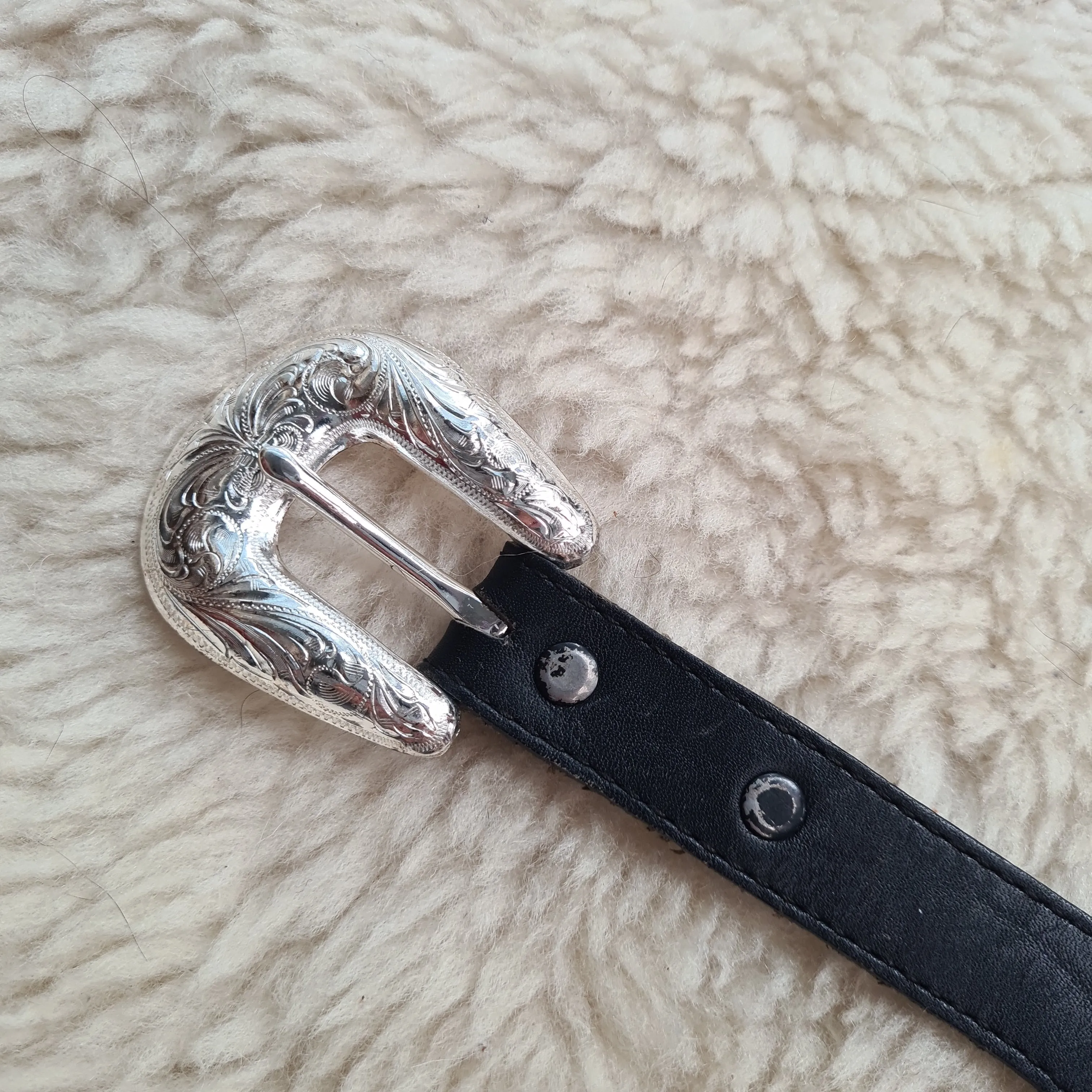 Concho belt Brown or black size s only black available
