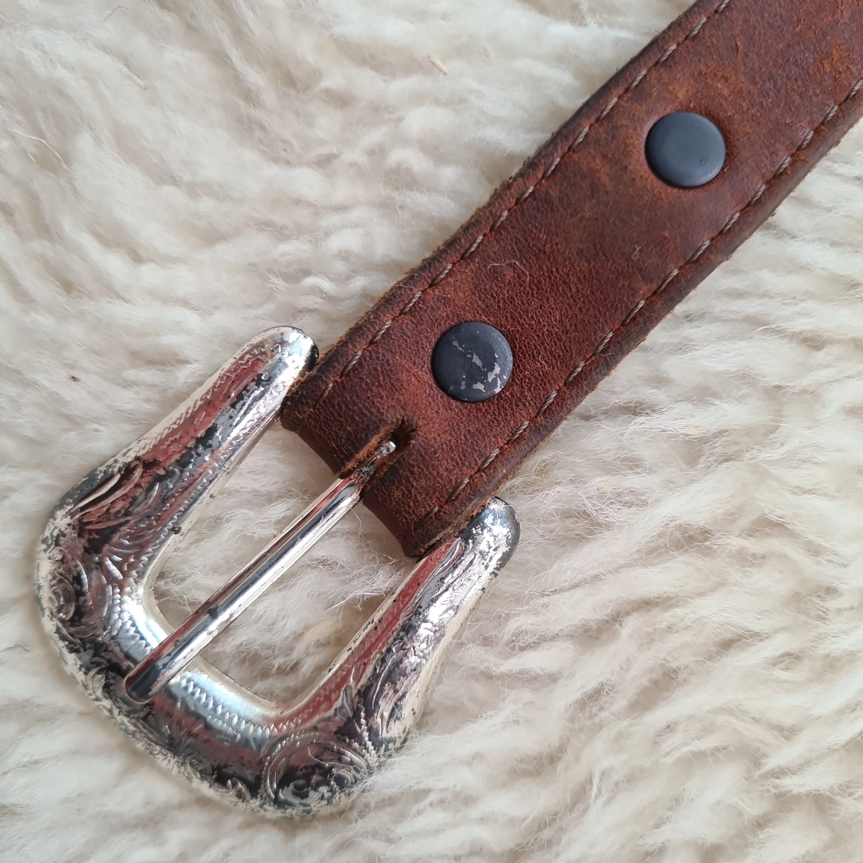 Concho belt Brown or black size s only black available