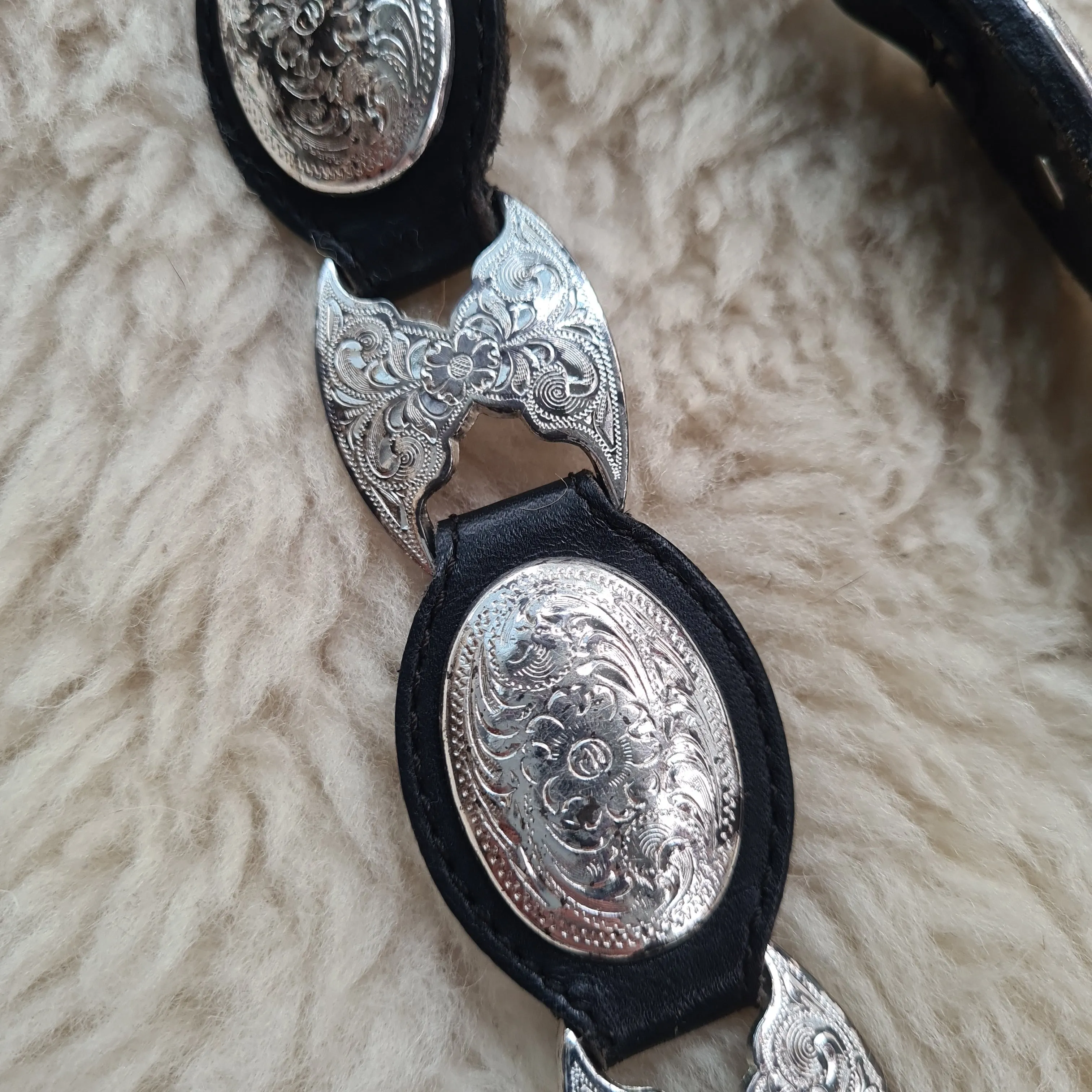 Concho belt Brown or black size s only black available
