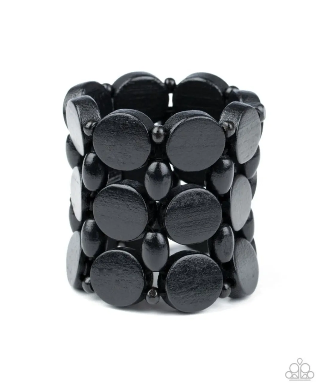 Cruising Coronado Black Bracelet - Paparazzi Accessories