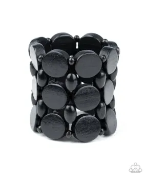 Cruising Coronado Black Bracelet - Paparazzi Accessories