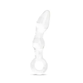 Curved Beaded Butt Plug