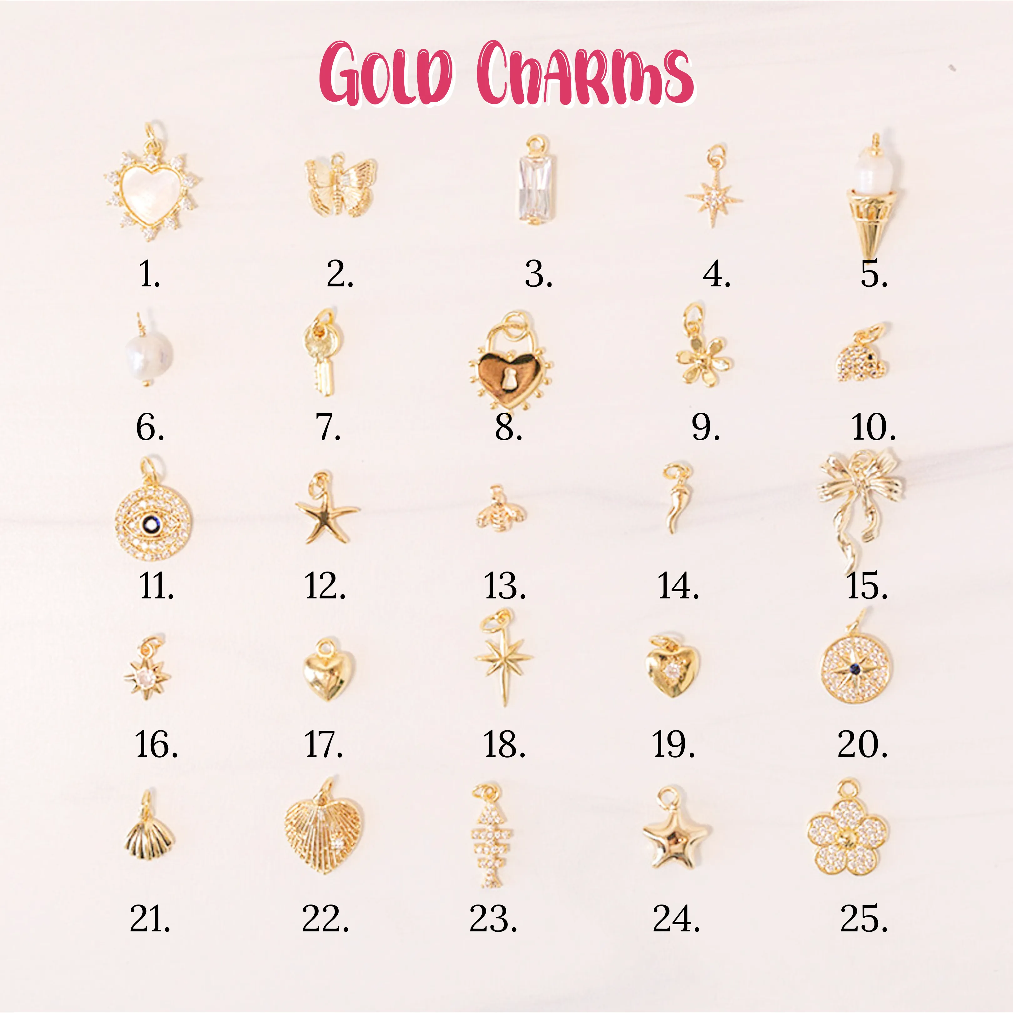 Custom Charm Bracelet