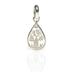 Dainty Boab Tree Dew Drop Pendant
