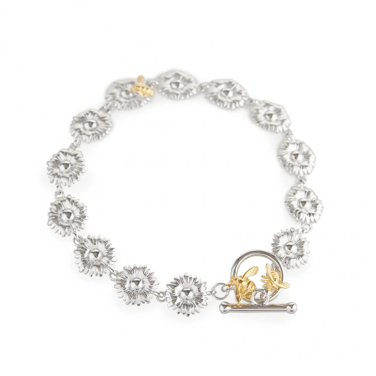Daisy Chain Bumble Bee Bracelet